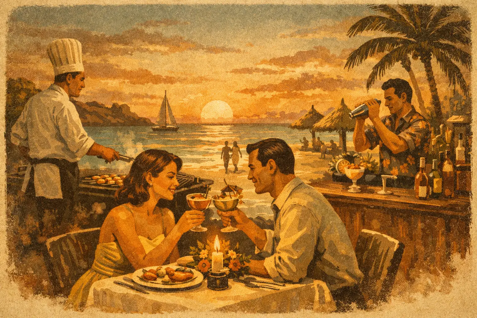 Aruba Anniversary Dinner Example Itinerary