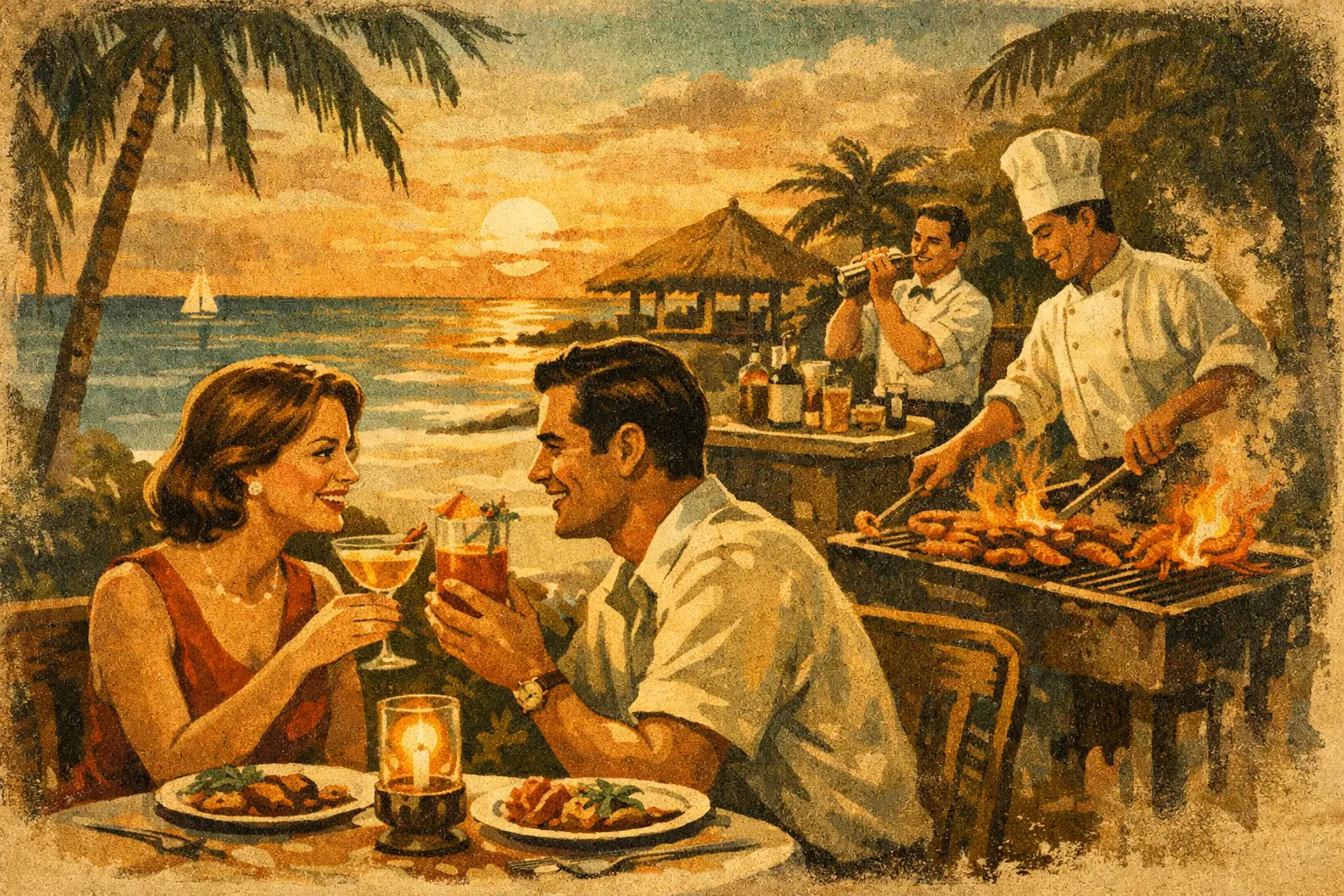 Couples Dining Experience Aruba Example