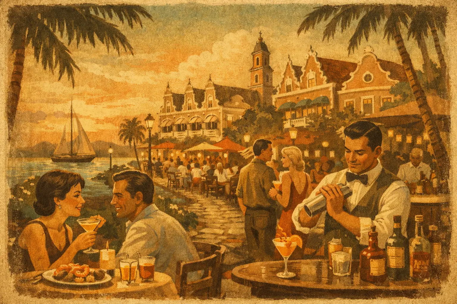 A Guide to Dining in Historic Oranjestad